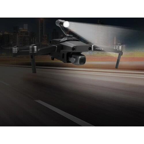 Drone Night flight Lights top Searchlight Extended For gopro hero camera mount for DJI mavic 2 pro / zoom drone Accessories