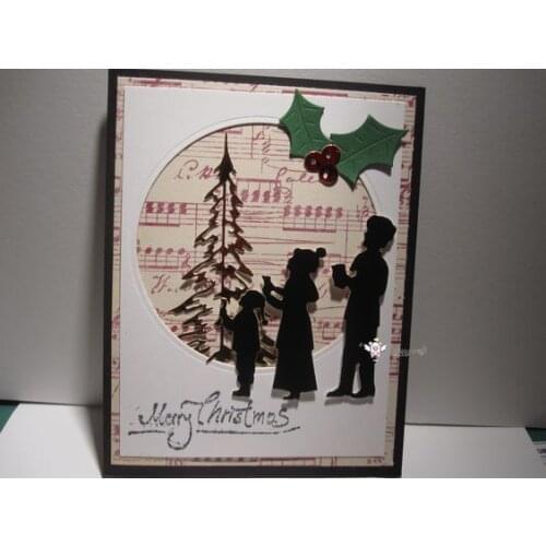 Mmao Crafts Metal Steel Cutting Die New 3Pcs Man child praying Stencil For DIY Scrapbooking Paper/photo Cards Embossing Dies