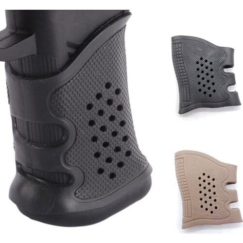 Glove Cover Sleeve Anti Slip For Glock 17 19 20 21 22 Handguns Hunting Accessories Tactical Pistol Rubber Grip Holster Magazine