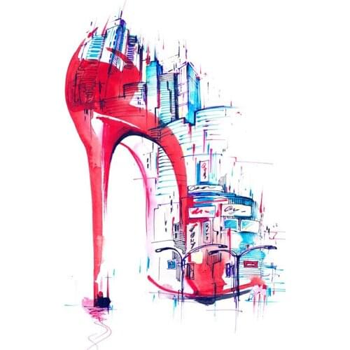 Full square 5D DIY Diamond Painting Womens high heels diamond Embroidery picture Cross Stitch Rhinestone Painting handcrafts
