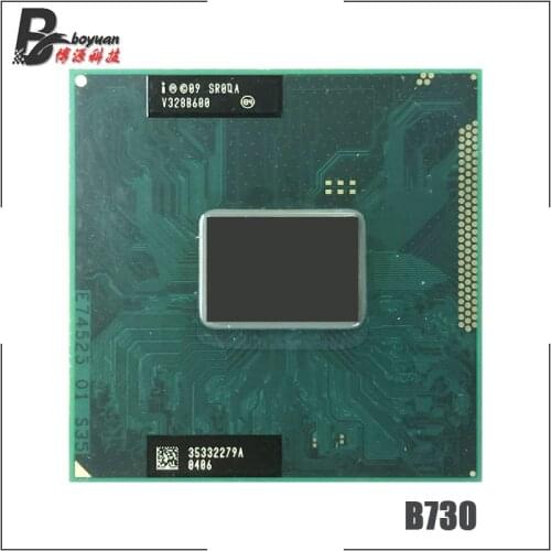 Intel Celeron B730 SR0QA 1.8 GHz Single-Core Dual-Thread CPU Processor 1.5M 35W Socket G2 / rPGA988B