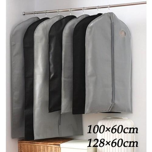 Dustproof Cloth Cover Bags Wardrobe Storage Bag Dust Cover Clothes Protector Garment Suit Coat Dust Cover