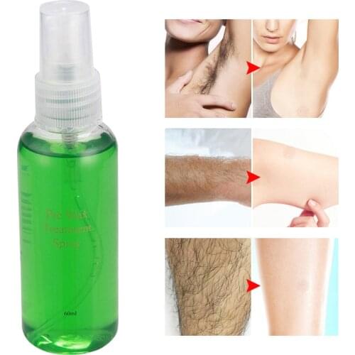 60ml Pre Hair Removal Wax Treatment Spray Liquid Waxing Sprayer Essence Liquid MH88