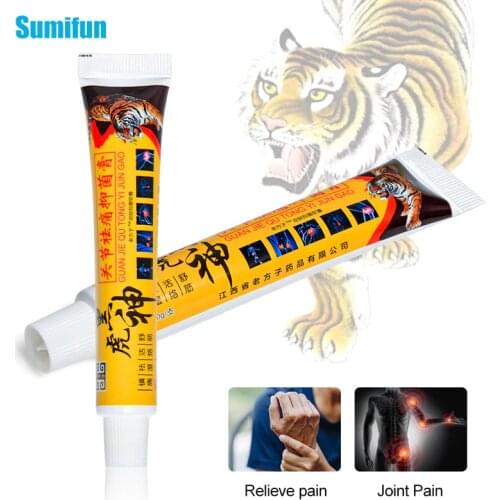 Sumifun Original Black Tiger Balm Ointment Chinese Pain Relief Cream Rheumatoid Arthritis Joint Back Analgesic CreamP1088