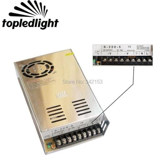 Led Accessories DC5V 70A 350W Universal Regulated Switching Power Supply Use For CCTV Cameras Led Strips Home Appliances