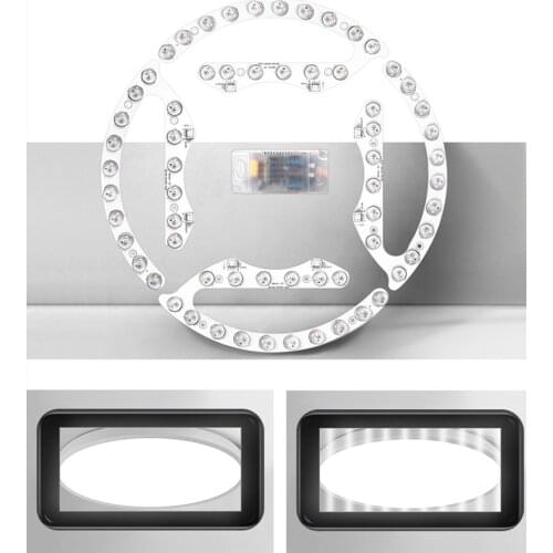 LED Circular Lamp Board 110V-240V Panel Circle Light