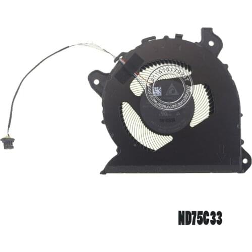 Laptop CPU Cooling fan NS75C33 DC 5V 0.5A 4PIN -19E11 for SAMSUNG NT950QCT-A58A BA31-00198A
