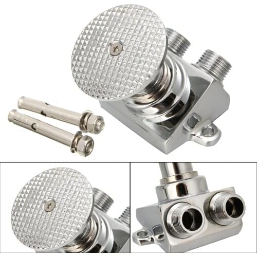 1 * Foot Pedal Control Faucet Vertical Basin Switch Kitchen Sink Bathroom Taps Faucet Accessories