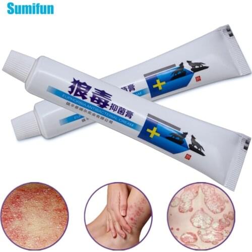 1pcs Herbal Psoriasis Treatment Anti-Fungus Dermatitis Eczematoid Ointment Skin Care Product Pruritus Relief Antibacterial Cream
