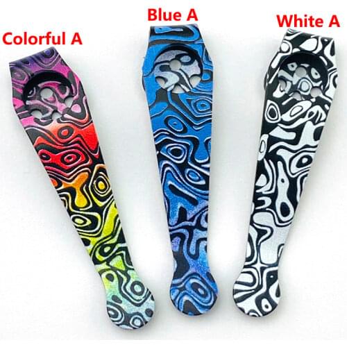 1 Piece Titanium Alloy Pocket Knife Clip for Spyderco Paramilitary 2 C81 C149 C11 C10 C41 C223 C101C95 C90 3 Hole Back Clamp