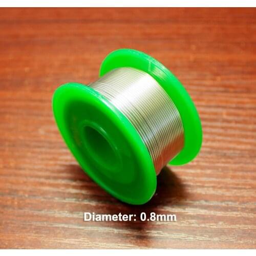 12m/lot Rosin Core Solder Wire 0.8mm High Quality Environmentally Friendly No-clean Soldering Iron Tin 63