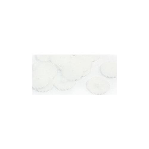 20Pcs 24mm x 2mm 46 Teeth Single Reduction Plastic Motor Gear for RC Toy Car