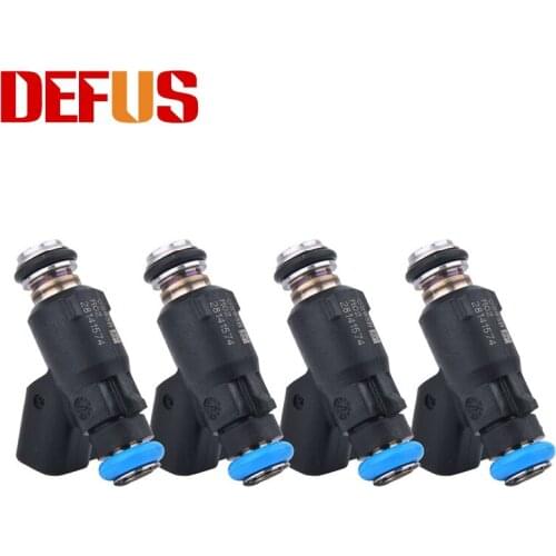4x High Quality Fuel Injector OEM 28141574 Car Styling Fuel Nozzle Engine Valve Injectors Flow Matched Injection System