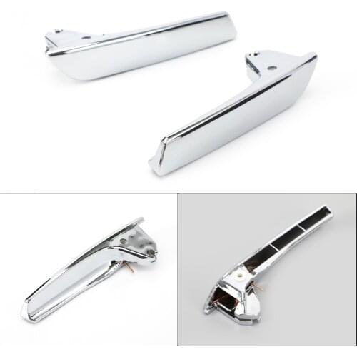 Artudatech Door Pull Handle Left Right Pair Chrome Front or Rear Interior For Chevy GMC