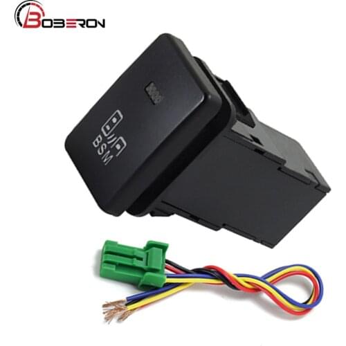Car BSM Switch Button With Wire Fit For Mitsubishi Outlander 2013 2014 2015 2016 2017 2018 2019 2020