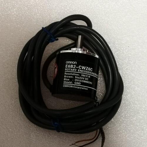 E6B2CWZ6C OMRON Rotary Encoder E6B2-CWZ6C 10 20 30 40 60 100 200 300 360 400 500 600 1000 1024 1800 2000 2500P/R 5-24V E6B2