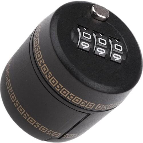 Bottle Password Lock Combination Wine Stopper Vacuum Plug Device Gift 28mm