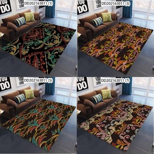 Geometric stripe printing rugs for bedroom rug for living room Entrance door mat Carpet living room carpet circle rug Carpet