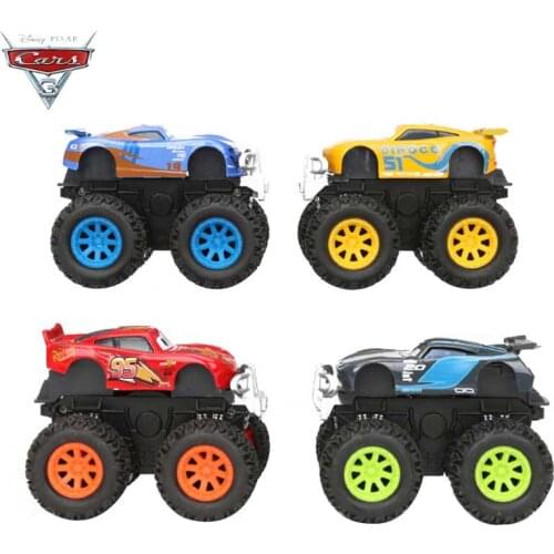 Disney Pixar Cars 3 Big Foot Alloy Meatl Diecast Car Toy Lightning McQueen Jackson Storm Curz Kids Cars Model Childrens Gifts
