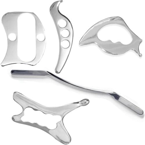 Tissue Relieving Gua Sha Tool Muscles Massager Body Relaxation Stainless Steel Soft Tissue Physical Therapy Scraping Tool