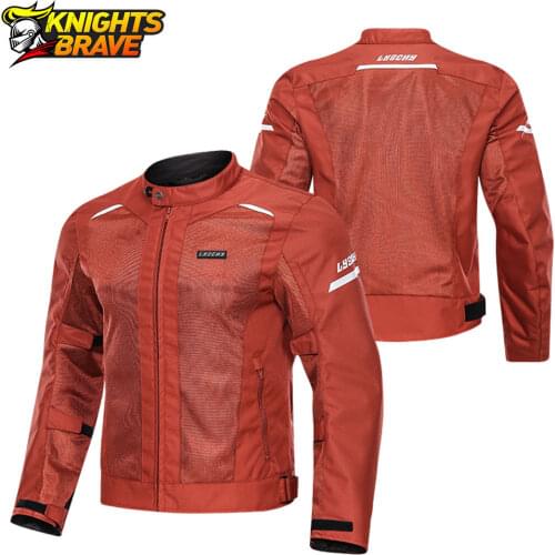 Motorcycle Jacket Summer men Breathable Moto Jacket Chaqueta Moto Protective Gear Motorbike Clothing Motorcycle Equipment