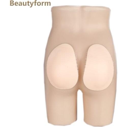 Self-adhesive layer, can be reused silicone padded Women Butt Hip Up Padded Enhancer