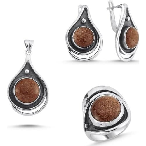 Silverlina Silver Star Cubic Zirconia Hand Job Set