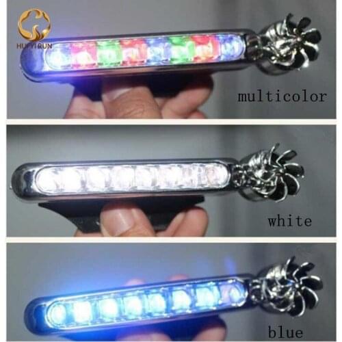 Free wiring wind daytime running light wind LED day light wind blowing light car motorcycle decorative light lantern strobe ligh