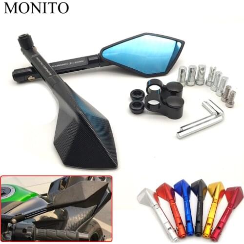 Universal CNC Motorcycle Rear View Mirror Motorbike Rearview Side Mirror For Honda CB1000R CBR1000RR CBR1100XX ST1300 CBR125R