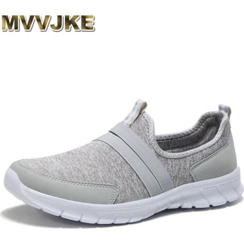 MVVJKE Womens Elastic and Elastic Shoes Comfortable Loafers for Women Large Flat Shoes CasualE051