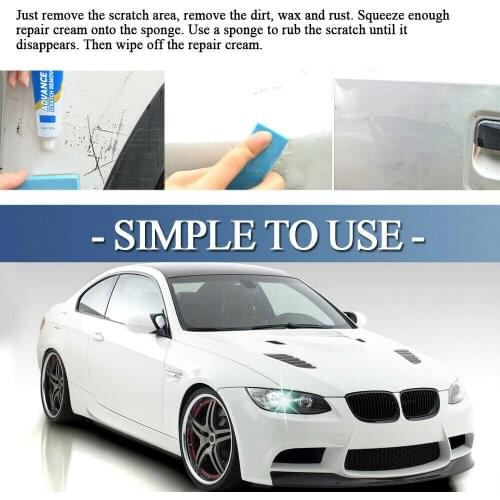 30g Scratch Repair Fluid Car Remover Kits Scratch Repair Paint Body Compound Paste Touch Up Clear Automotive Goods