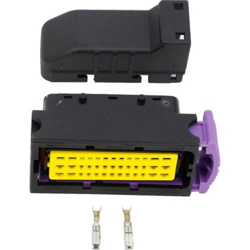 39 pin high quality socket plug Car control box connector with terminal DJ7391-1.5-11 / 21 39P