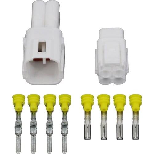 4 Pin/Way DJ7043-2-11/21,Waterproof Electrical Wire Connector Male and female Automobile Connector