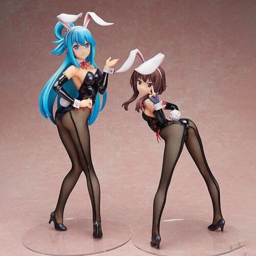 Anime FREEing B-STYLE Kono Subarashii Sekai ni Shukufuku o! Megumin Sexy Bunny PVC Action Figure Collection Model Toys Doll Gift
