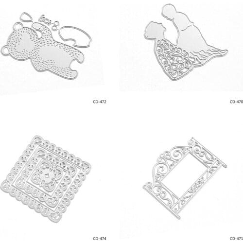 DABOXIBO European Pattern Metal Cutting Dies Mold For DIY Scrapbooking Cards Making Decorate Crafts 2020 NEW Arrival