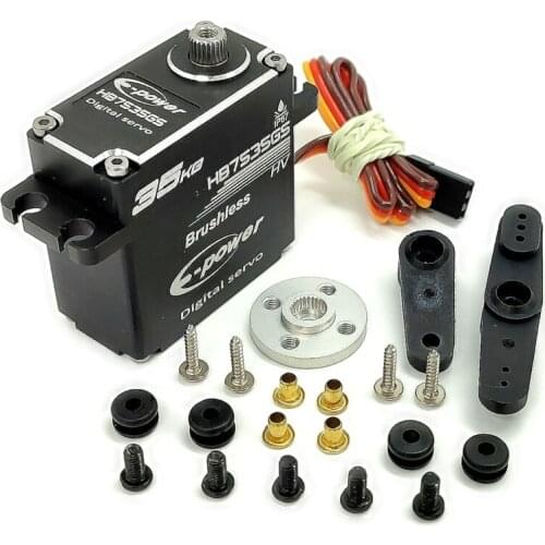 E-Power 35KG Monster Torque 0.07s High Speed Magnetic Waterproof Digital Brushless Servo for 1/8 1/10 RC Model Cars