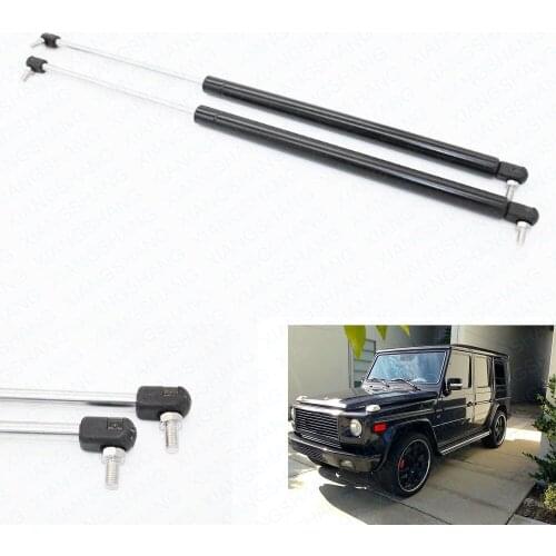2pcs for Mercedes-Benz G550 & G55 2003-2010 2011 31.85 inch AMG Hood Gas Struts Spring Auto Lift Supports Rod Arm Shocks
