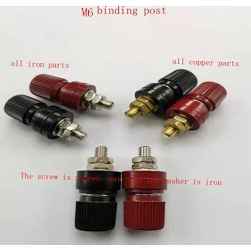 Copper rod cap terminal M6 welding machine inverter power line terminal clamp