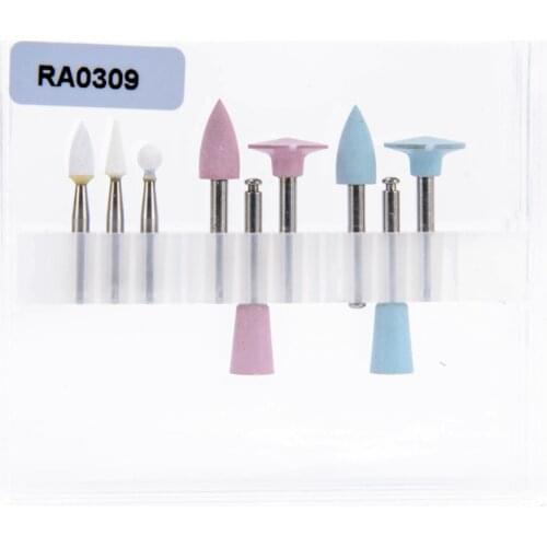5 Sets Dental Polishing Composite Resin Kit Light-cured Dentistry Resin Grinders Set RA0309