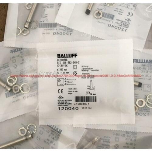 100% NEW BES 516-383-S49-C proximity switch M8 plug-in non-embedded PNP normally open sensor