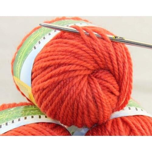 LOT of 1 BallsX50g Color optional Chunky Hand-woven Coarse Knitting Yarn 248-225