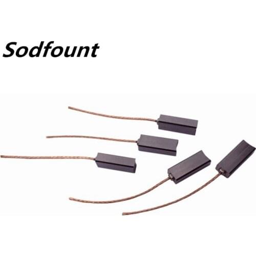 Free shipping 20pcs 14 x 8 x 5mm Power Tool Carbon Brushes for Electric Motor 9/16" x 5/16" x 1/5"