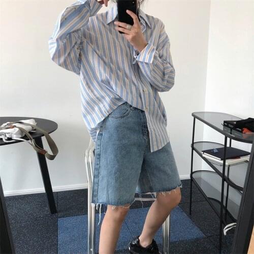 2021 New Summer Casual Ladies Cotton Shorts Solid Color Loose High Quality Women Shorts Fashion Elegant Female Shorts T138