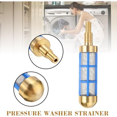 1PC Pressure Washer Strainer Brass Hose Water Suction Strainer Pickup Filter For Pressure Washer Sction Filter Cleaner Durable