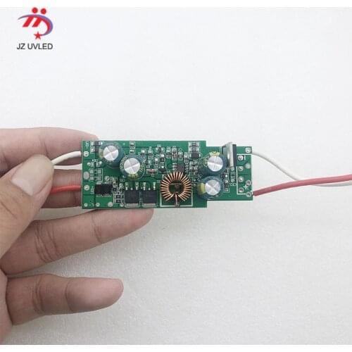 3D printer UV LED lamp module 60W DC 30V to 50V output stable boost circuit board DC24V input Automatic adaptation to load
