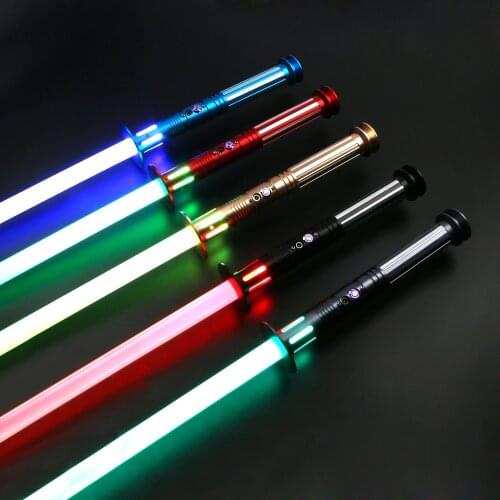 CIELTAN lightsaber Smooth Swing 10 Sets Sound Fonts Metal Hilt Heavy Dueling Saber Blaster FOC Cosplay Laser Sword Toys TSK-E03