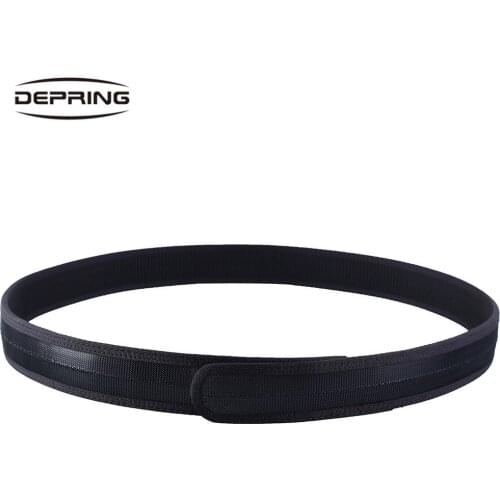 Tactical Outdoor Hunting Heavy Duty Belt Liner 1.5inch Width Nylon Hook Side Inner Duty Belt Liner for 41"-50" Inch Waist
