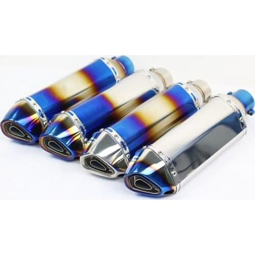 51mm Universal Motocross Stainless Steel Db Killer Escape for CBR190R ATV Dirt Pit Bike Motorcycle Exhaust Pipe Moto Muffler