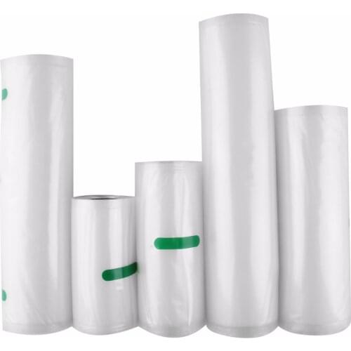 12x500 15x500 20x500cm Sealer Vacuum Food Bag Roll Storage Bag Fresh-Keeping Safety Saver Packing Kitchen Fruit Veg Tool