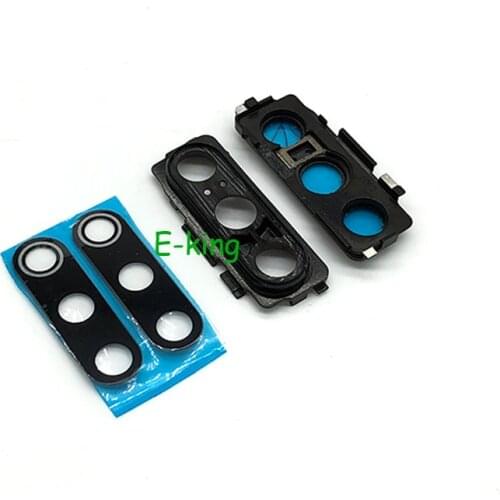 2PCS For Xiaomi Mi 9 Mi9 Rear Camera Glass Lens With Frame Holder Cover Replacement Parts